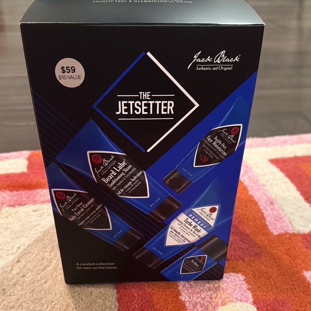 Jack Black The Jetsetter Gift Set - Blue and Black